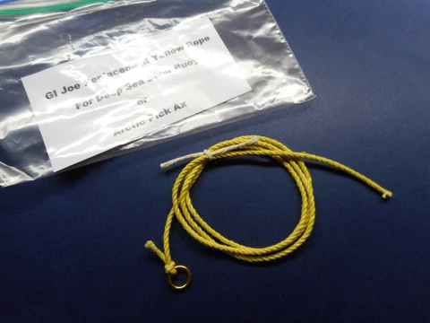 VINTAGE  GI JOE -DEEP SEA DIVER  BUOY or PICK AXE *REPLACEMENT* ROPE Cover