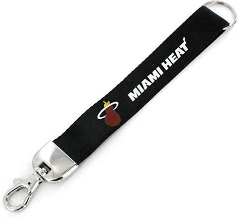 MIAMI HEAT DELUXE WRISTLET KEYCHAIN Cover