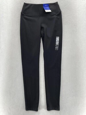 Apt. 9 Ponte Leggings Women's Small Long Black Stretch Mid Rise Tummy Control - Image 1 of 4
