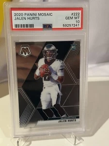 2020 Mosaic - Jalen Hurts RC #222 - Rookie - Super Bowl MVP - Bild 1 von 2
