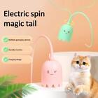 Electric Spin Magic Tail Interactive Cat Toys USB Electric Intelligent V4 P6J8