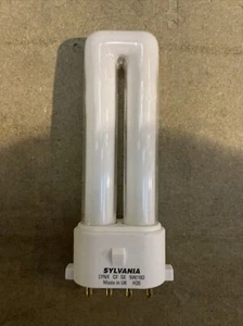 Sylvania PLS CFL Single Turn SE Type Dimmable 5W 2700k 2G7 4-Pin Warm White - Picture 1 of 3
