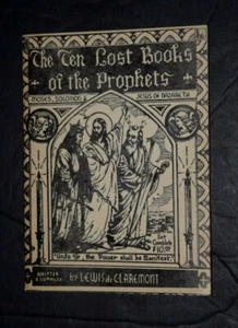 RARE and VTG "TEN LOST BOOKS OF THE PROPHETS," BOOK 1, (4.0" x 5.5) New, (c)1936 - Picture 1 of 3