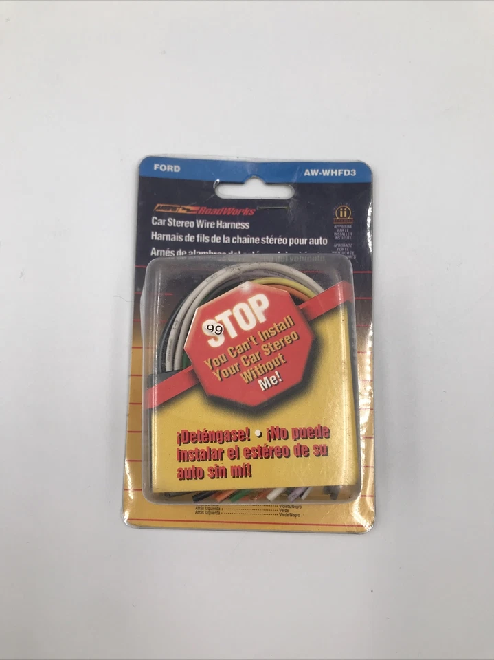 Metra Road Works AW-WHFD3 Ford Car Stereo Wire Harness #T40 - Image 1 of 2