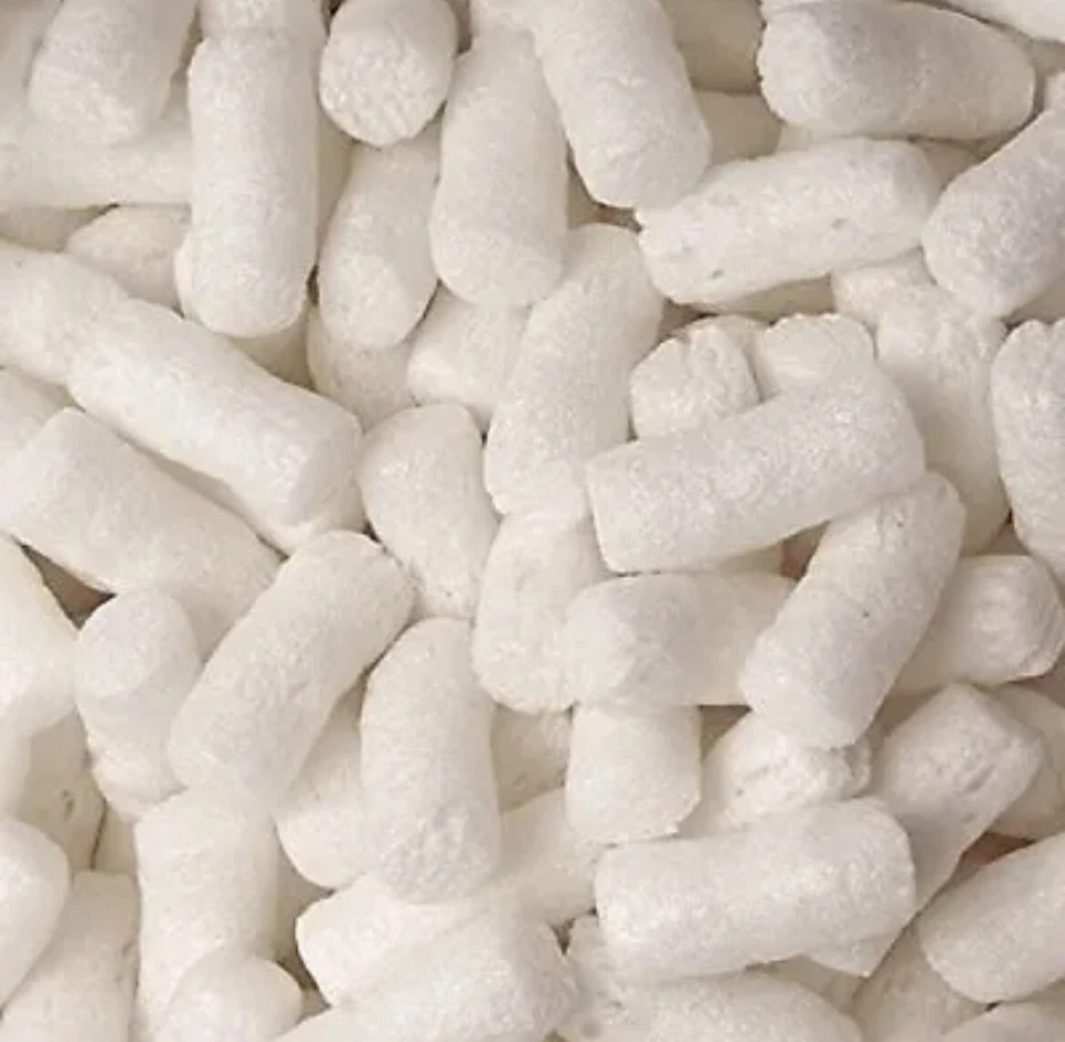 Biodegradable Packing Peanuts  Loose Fill 180 Gallons 24 Cubic Feet Ships Fast - Image 1 of 1