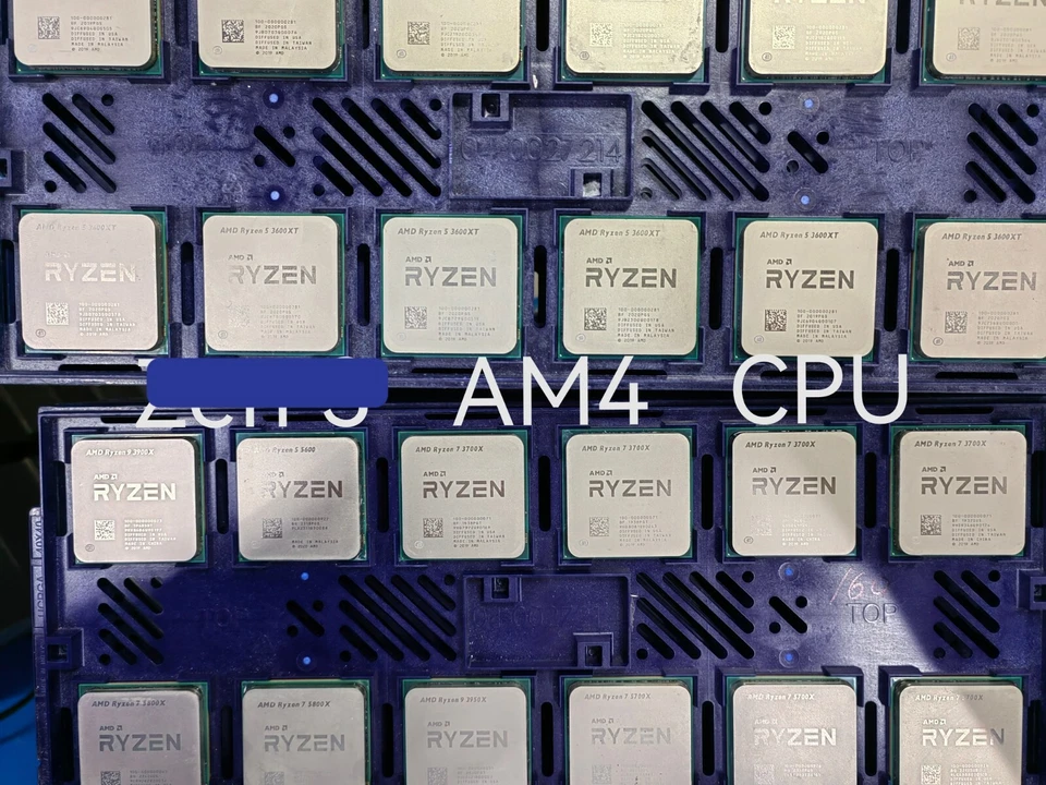 AMD RYZEN 9 5950X 5900X 3950X 3900XT R7 5800X 5700X 3800XT 3700X Socket AM4 CPU - Image 1 of 2