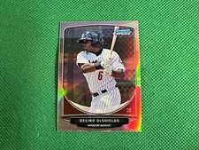 2013 Bowman Chrome Cream of the Crop Mini Refractors #HA4 Delino DeShields