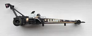 AUTO WORLD NHRA Top Fuel Dragster U.S. ARMY 'ARMY STRONG' HO Slot Car UNBOXED - Picture 1 of 11