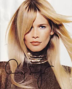 Autograph Model | Claudia Schiffer | 1990s (Portrait Color XL) - Picture 1 of 1