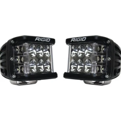 Par de LEDs de montaje en superficie de conducción Rigid Industries D-SS Pro carcasa negra Foto 1 de 3