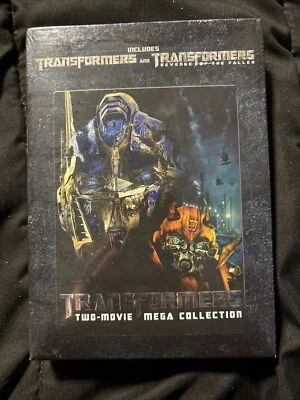 Transformers Two-Movie Mega Collection 4-disc DVD Video Set Brand New Sealed - Image 1 of 2
