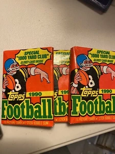 1990 topps football wax pack - Picture 1 of 1