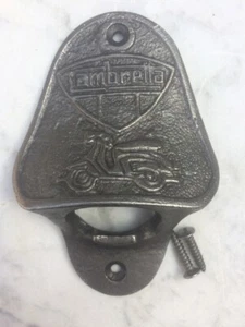 Lambretta Wandmontage Flaschenöffner Gusseisen - Bild 1 von 1