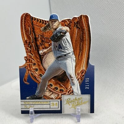 Guantes Panini 2019 de cuero y madera troquelados dorados/99 Noah Syndergaard #3 Foto 1 de 4