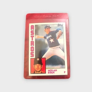 1984 Topps Nolan Ryan Baseball Card #470 Houston Astros Set Break - Picture 1 of 2