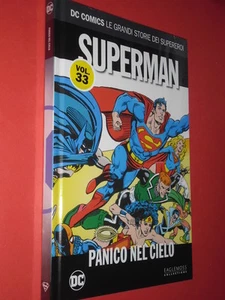 DC COMICS- GRANDI STORIE SUPEREROI-N°33- SUPERMAN- panico- SIGILLATO- EAGLEMOSS - Foto 1 di 1