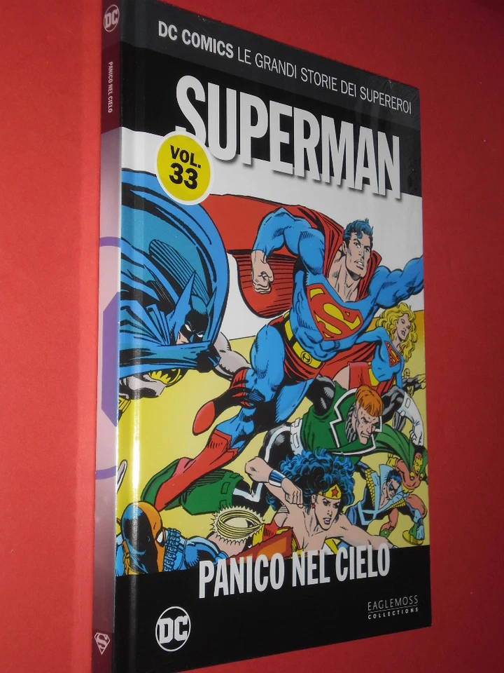 DC COMICS- GRANDI STORIE SUPEREROI-N°33- SUPERMAN- panico- SIGILLATO- EAGLEMOSS - Immagine 1 di 1