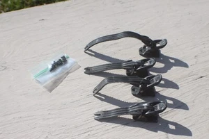 O'NEAL - RIDER ONE MX - REPLACMENT BOOT STRAPS & BUCKLES - FULL SET 1 BOOT -USED - Picture 1 of 3