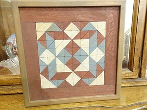 AZULEJO DE MADERA HECHO A MANO 13" ALTO X 13" HECHO A MANO Y FIRMADO 1987 CME - Imagen 1 de 3