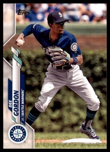 2020 Topps Baseball Card Dee Gordon Seattle Mariners #439