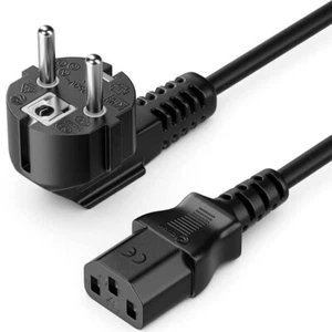 Cavo elettrico alimentazione Computer Pc Desktop Tv Stampanti Videogiochi 2 MT - Photo 1/1