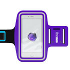Universal Sport Armband Handy Armtasche Joggen Fitness Band Smartphone Lila