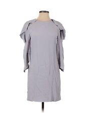 Elliatt Women Gray Casual Dress XS
