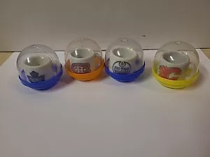 NHL Mini Ceramic Mug W/ Capsule Lot Of 4 Canadian Teams - Picture 1 of 14