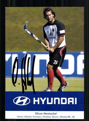 Oliver Hentschel Hockey Nationalmannschaft Original Signiert + A 254677 - Bild 1 von 2