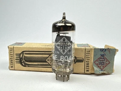 Telefunken EF804 Röhre NOS OVP Diamond Bottom Mikrofonverstärker amplifier Tube - Bild 1 von 4