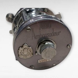 Abu Garcia Ambassadeur 5500C Bait Casting Reel Used - Picture 1 of 5