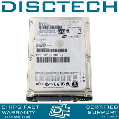 Fujitsu MHY2200BH 200GB 5.4K 2.5in. Laptop SATA Hard Drive - Image 1 of 3