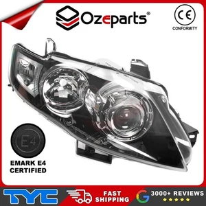 RH Right Hand Head Light Projector Black For Ford Falcon FG G6E Turbo 2011~2014 - Picture 1 of 6