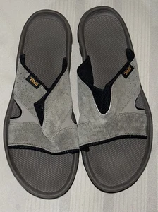 Sandalias Teva Katavi 2 Slide para hombre gris sin cordones EE. UU. para hombre talla 12 - Imagen 1 de 6