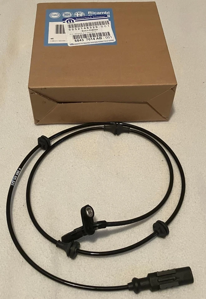 NEW GENUINE MOPAR 68437014AB FRONT ABS SENSOR 2014-2024 RAM PROMASTER 1500 2500 - Image 1 of 3