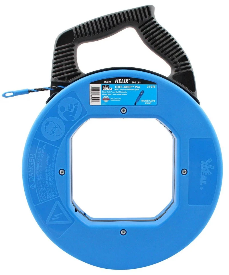 Ideal Industries Fish Tape, 100 Ft. Helix, Molded Tip - Image 1 of 1