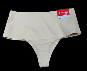 Panty Tanga SPANX Talla S Suave Desnudo Beige Undie-tectable Talla Grande SP0115 Nuevo - Imagen 1 de 4