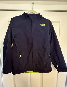 Boys’ L North Face Coat - Shell Only - Blue - Picture 1 of 9