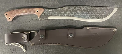 Machete Condor Vipera con funda de cuero Foto 1 de 4