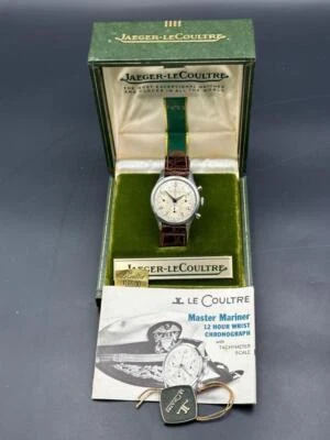 Reloj Cronógrafo Vintage Lecoultre Master Mariner Ref.E335 Val.72. Foto 1 de 4
