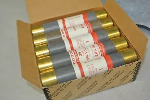 BOX of 10 ECONOMY / FEDERAL PACIFIC ELECTRIC ERS35 FUSE 35A / 600V / NEW SURPLUS - Picture 1 of 6