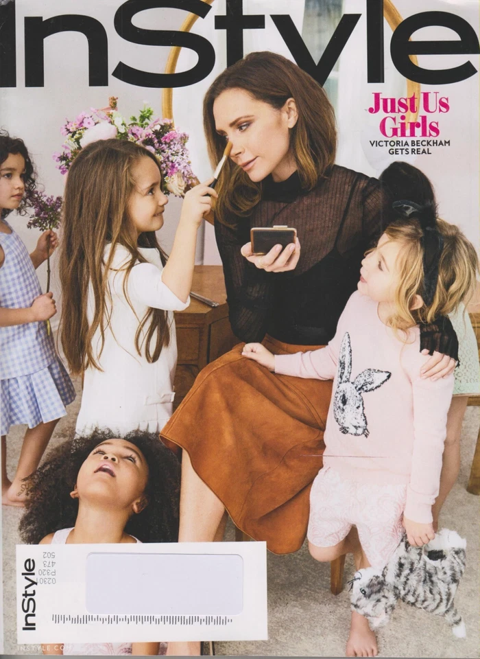 InStyle April 2017 Victoria Beckham Gets Real, Just Us Girls  (Magazine: Fashion Foto 1 de 1