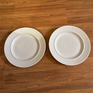 2er Set) Dansk Cafe Blanc Thailand Speiseteller 11 1/8" - Bild 1 von 3