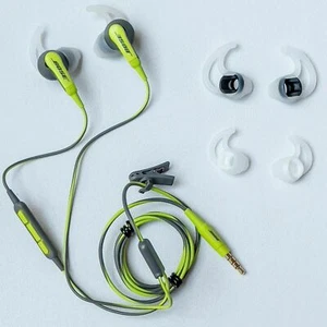 99 % NEU Bose SoundSport In-Ear Kopfhörer kabelgebunden 3,5 mm Klinke grün für Android IOS - Bild 1 von 8