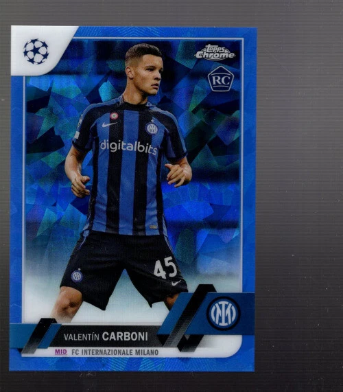 B5299- 2022-23 Topps Chrome Sapphire UEFA Club Cards -You Pick- 15+ FREE US SHIP - Image 1 of 1