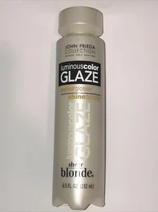 (1) John Frieda Smalto Luminoso Colore Lucido Biondo Trasparente Platino a Champagne - Foto 1 di 2