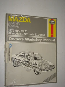 NEW '79-'82 MAZDA 626 OWNERS WORKSHOP MANUAL, Haynes # 648, Factory Sealed - Picture 1 of 1
