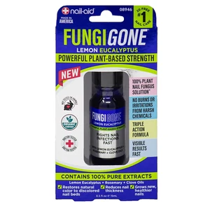 Champignon d'aide aux ongles disparu citron eucalyptus solution puissante de champignons à ongles à base de plantes - Photo 1 sur 4