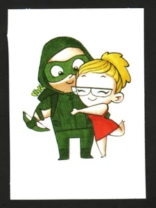 ARROW SEASON 4 STICKER INSERT CARD S9 GREEN ARROW FELICITY - Foto 1 di 1