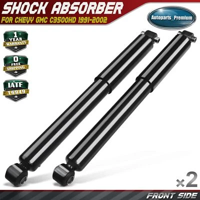 2x Front Shock Absorber for Chevrolet Chevy GMC C3500HD 1991-2002 Cab & Chassis - Image 1 of 4